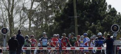 France's SNCF angry as train nearly hits Paris-Roubaix cyclists