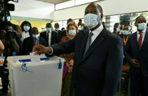 Ivory Coast president reelected to contested third term.jpg