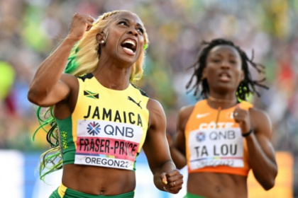 History-making Fraser-Pryce bags fifth 100m title, US win four crowns.jpg