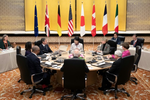 G7 seeks common line on Gaza, vows 'strong support' for Ukraine