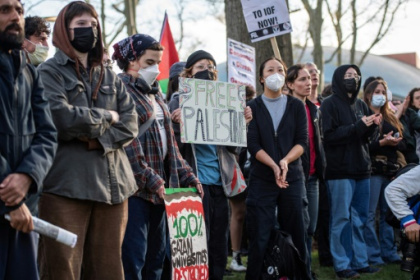 Arrests, evictions continue on US campuses.jpg