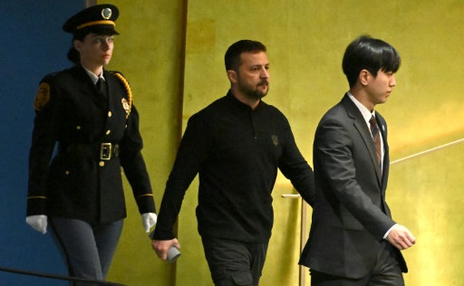 Zelensky alleges Russian plot on nuclear plants in defiant UN address