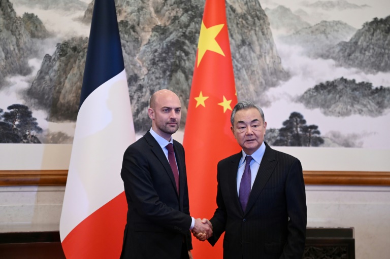 France FM urges closer ties with China in the face of 'crises'
