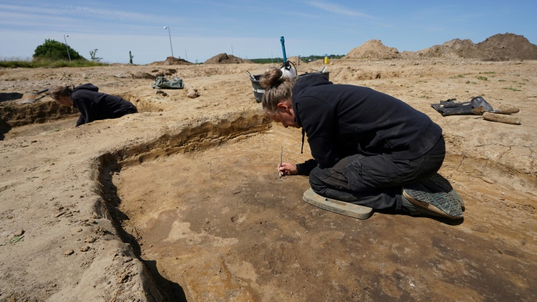 'Spectacular' Viking burial site discovered in Denmark