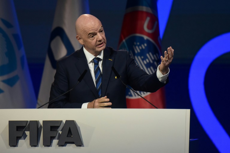 European walkout after late Infantino delays FIFA Congress