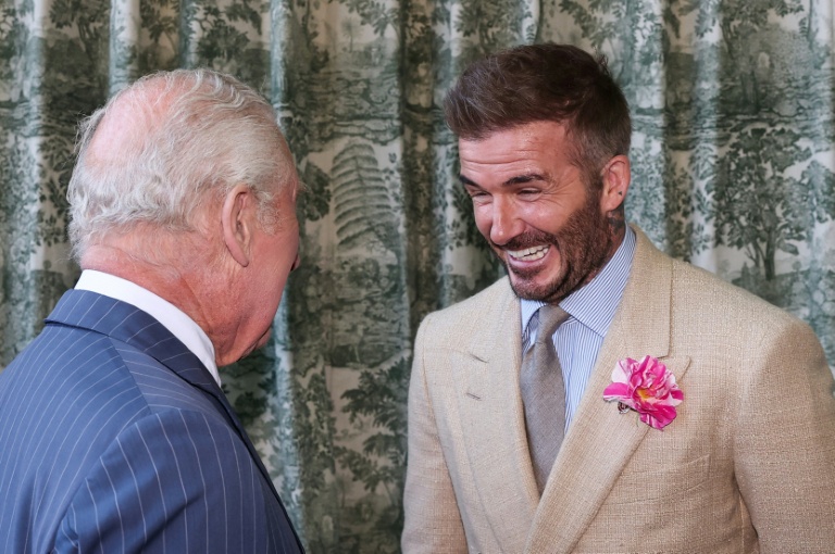 Arise Sir David! Football legend Beckham knighted