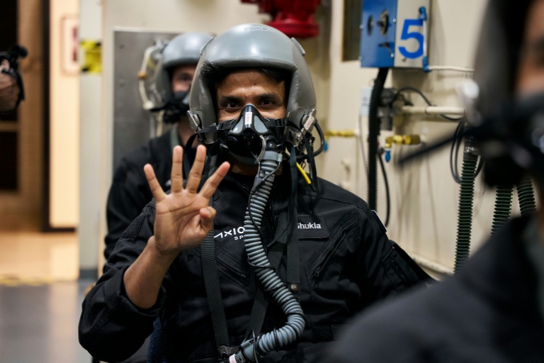 Fighter pilot takes next giant step for India's space plans