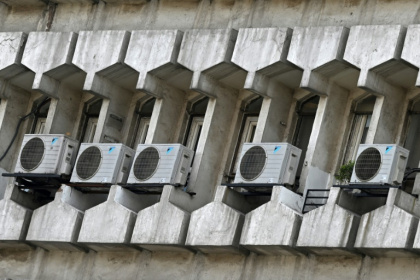 A record 14 million AC units were sold in India last year, with a ninefold increase in residential ownership forecast by mid-century - Sajjad HUSSAIN (AFP)