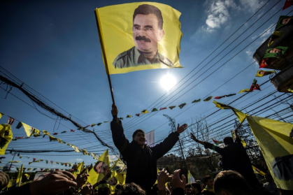 Ocalan founded the PKK in the late 1970s and it began its armed insurgency in 1984 - Delil SOULEIMAN (AFP)