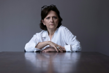 Exiled Iranian filmmaker Sepideh Farsi said Hassouna's death is a 'terrible loss' - JOEL SAGET (AFP)