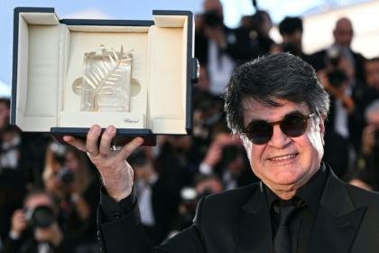 Panahi won this year's Palme d'Or - Bertrand GUAY (AFP)