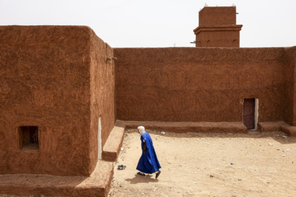 Oualata in Mauritania is one of a UNESCO-listed quartet of ancient, fortified towns or 'ksour' - PATRICK MEINHARDT (AFP)