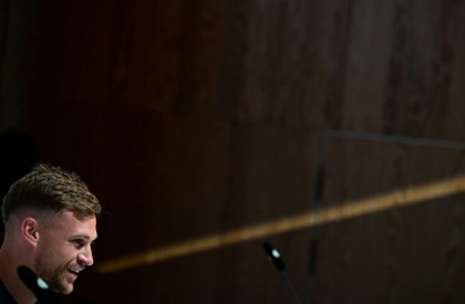 Germany midfielder Joshua Kimmich said the Nations League will allow his side to assess their development ahead of the World Cup - Tobias Schwarz (AFP)