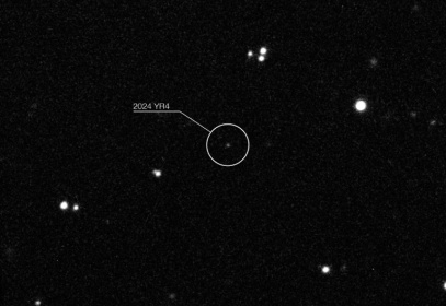 Scientists estimate there is a 4.3-percent chance this asteroid will hit the Moon in 2032 - Handout (AFP)