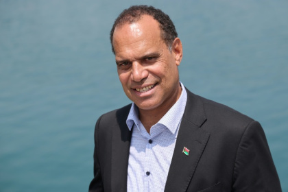 Vanuatu's Climate Change Minister Ralph Regenvanu says the ICJ ruling could be a game-changer for climate justice - Ludovic MARIN (AFP)