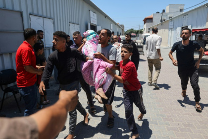 International concern is growing about the plight of the more than two million Palestinians in the Gaza Strip - Eyad BABA (AFP)