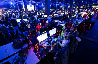 Almost 335,000 people attended last year's Gamescom - Ina FASSBENDER (AFP)