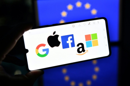 The EU has already slapped heavy fines on US behemoths including Meta and Apple under its new digital rules - JUSTIN TALLIS (AFP)