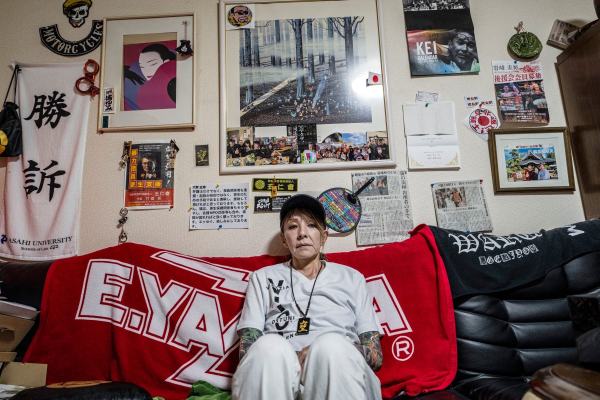 Rare woman yakuza on path to redemption in Japan