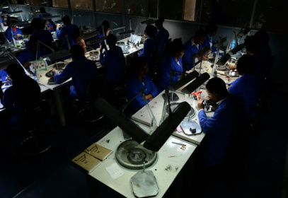 Diamonds are the main source of income for Botswana - MONIRUL BHUIYAN (AFP)