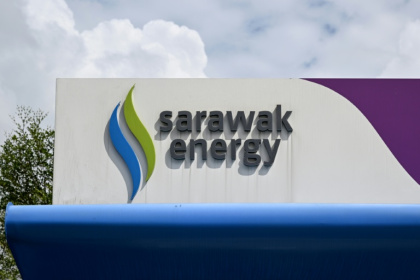 A Sarawak Energy charging station in Kuching on the island of Borneo - Mohd RASFAN (AFP)