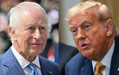 King Charles III (left) seems to share few personality traits with Donald Trump (right), making for strange bedfellows when he hosts the US President in Britain this week for an unprecedented second state visit. - Filippo MONTEFORTE (AFP)