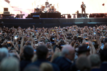 A 2024 study by the International Confederation of Societies of Authors and Composers forecast that artists could see their incomes shrink by more than 20 percent in the next four years as the market for AI-composed music grows - JACQUES DEMARTHON (AFP)