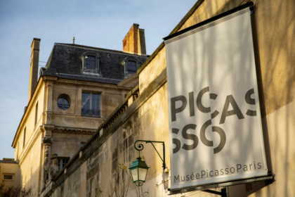 The Picasso Museum is located in the Marais district of Paris, which is hugely popular with tourists - Ian LANGSDON (AFP)