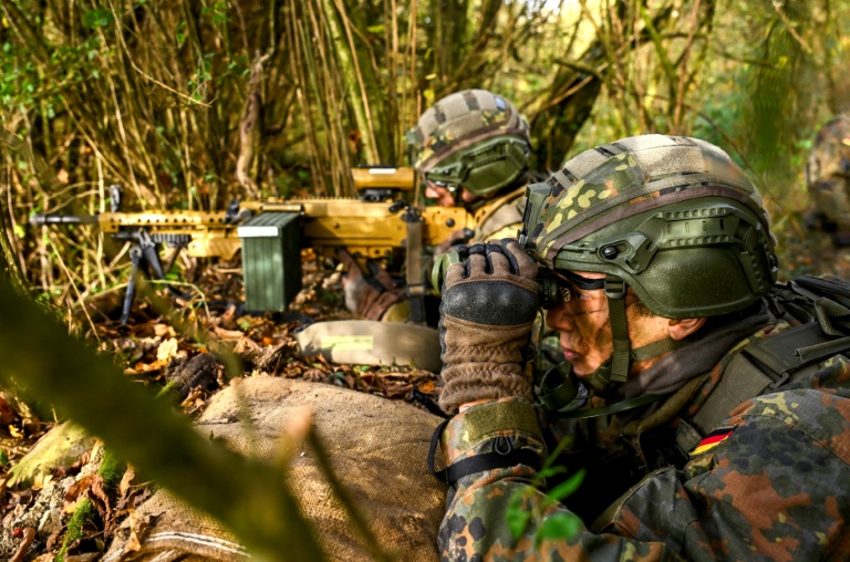 German defence giants battle over military spending ramp-up