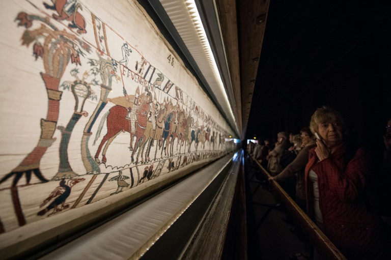 UK's Hockney warns moving Bayeux Tapestry would be 'madness'