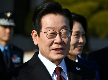 President Lee Jae Myung Lee is the first South Korean leader to visit Beijing in six years - Jung Yeon-je (AFP)