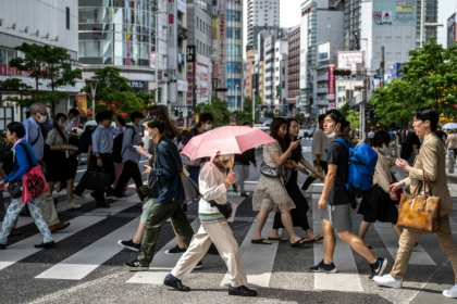 Japan is grappling with an ageing population, one of the world's lowest birth rates and labour shortages across industries - Philip FONG (AFP)