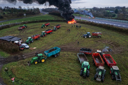 The deal has provoked farmers' protests in several countries, including France - Damien MEYER (AFP)