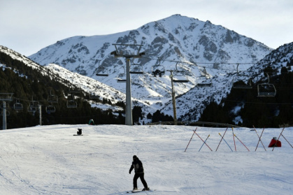Since the collapse of the Soviet Union in 1991, only around 20 Alpine skiers from Central Asia have competed at the Winter Olympics - Vyacheslav OSELEDKO (AFP)