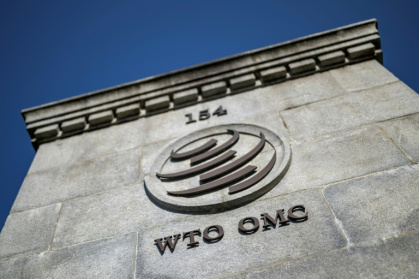 World Trade Organization representatives will meet in Cameroon against the backdrop of the war raging in the Middle East and the WTO's forecasts of dramatically slowing global trade growth - Fabrice COFFRINI (AFP)
