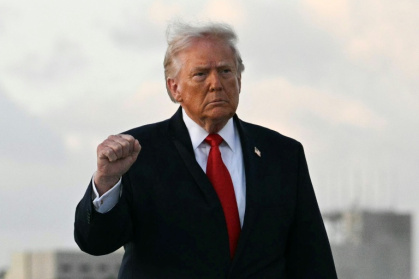 US President Donald Trump says marathon negotiations with Iran had gone 'well' despite the peace talks ending in failure, and he is ordering a US naval blockade of the Strait of Hormuz - Jim WATSON (AFP)