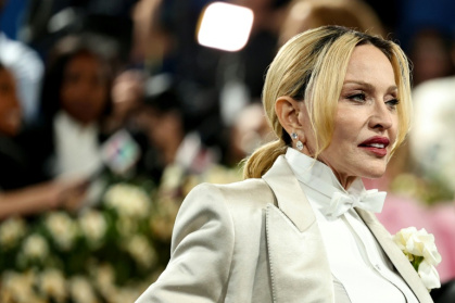 Madonna is offering a reward for the return of vintage costumes that went missing after her Coachella set with Sabrina Carpenter - Jamie McCarthy (AFP)