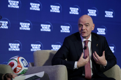 FIFA President Gianni Infantino announced a sharp increase in financial distributions for the 2026 World Cup ahead of the body's Congress in Vancouver - ALEX WONG (AFP)