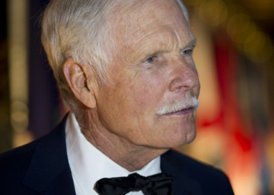Ted Turner -- seen here in Washington in 2013 -- founded CNN and went on to become one of the most philanthropists of his era - Saul LOEB (AFP)