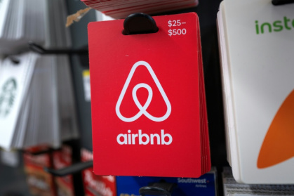 The rollout marks the latest step in Airbnb's push to capture more of the travel spending that currently flows to competitors like Booking.com and Expedia - SCOTT OLSON (AFP)