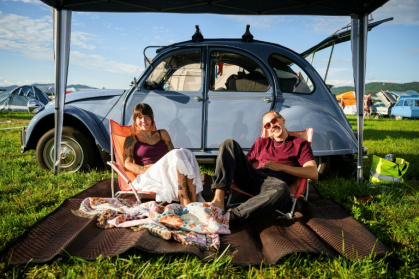 The classic 2CV -- an electric version is now planned - Jure Makovec (AFP)