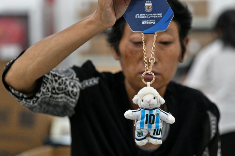 Messi plushies see roaring trade as China firms get World Cup boost