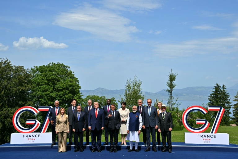 Macron winds up G7 with AI, Trump dinner