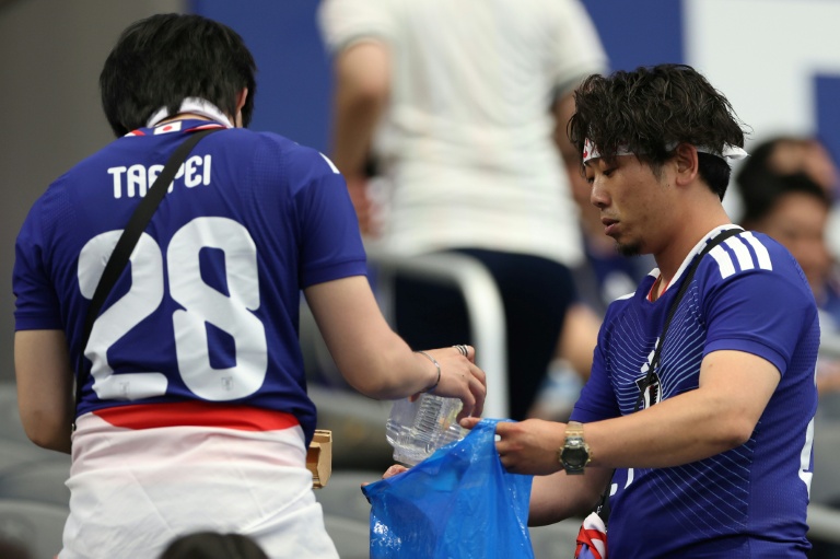 'This is our culture': Japan fans clean up World Cup stadium