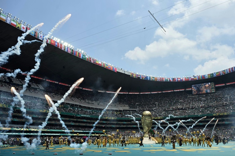 Shakira and protests as World Cup kicks off in Mexico