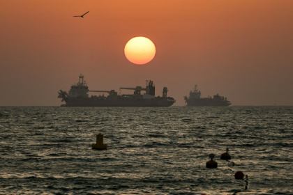 The United States said it shot down a pair of Iranian drones threatening the Strait of Hormuz - FADEL SENNA (AFP)
