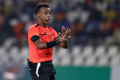 Somali referee Omar Artan has been removed from the list of World Cup referees after he was refused entry to the United States - KENZO TRIBOUILLARD (AFP)