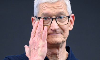 Apple CEO Tim Cook wipes a tear during his final Apple Worldwide Developers Conference - Josh Edelson (AFP)