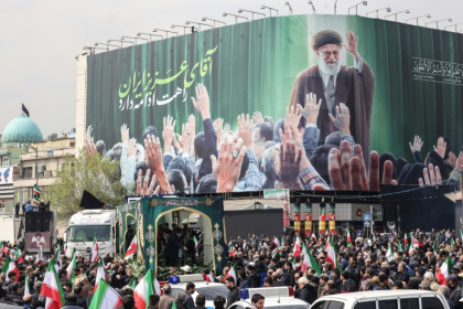 Supreme leader Ayatollah Ali Khamenei was killed at the very start of the war - Atta KENARE (AFP)