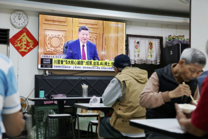 Fewer people nowadays get their news from traditional sources like television - I-Hwa Cheng (AFP)